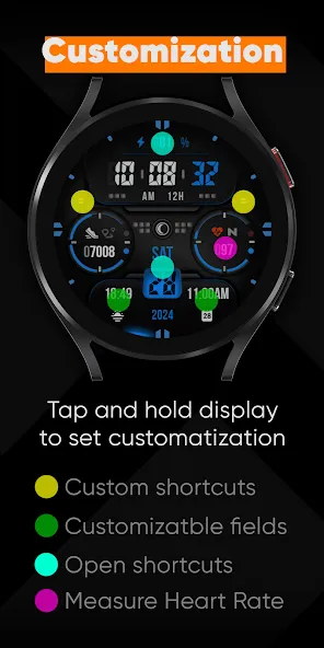 KF159 Watch face screenshot 6