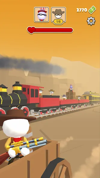 荒野スナイパー - 西部劇FPSシューター screenshot 1