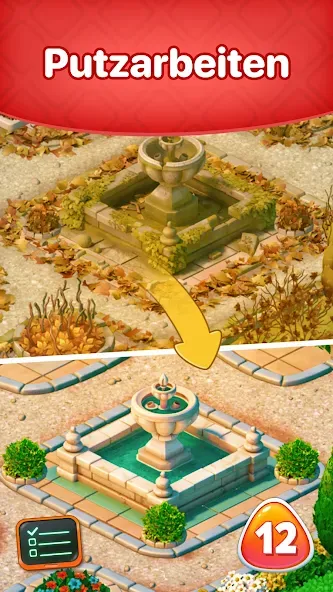 X Garden Relax Match 3 Design screenshot 4