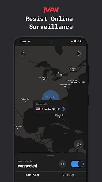 IVPN screenshot 1