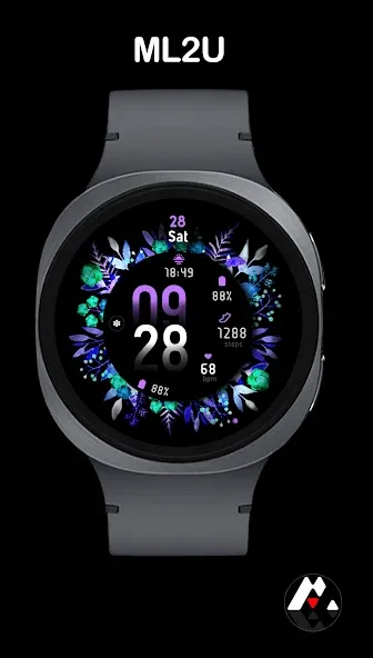 ML2U 305 Watch Face screenshot 3