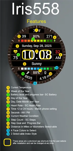 Iris558 Multi-Function Watch screenshot 6