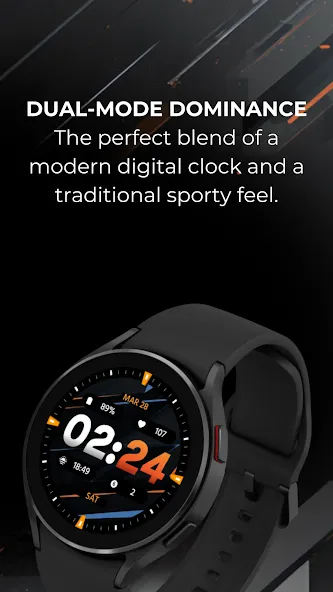 ID008: Sporty Watch Face screenshot 2