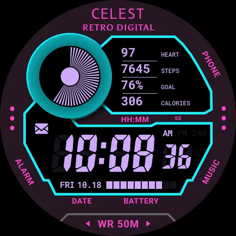 CELEST5536 Retro Digital Watch screenshot 26