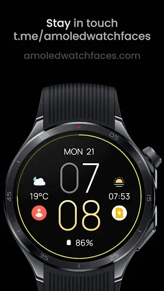 MNML Thin Watch face screenshot 6
