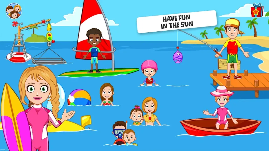 My Town: Beach Picnic Fun Game screenshot 3