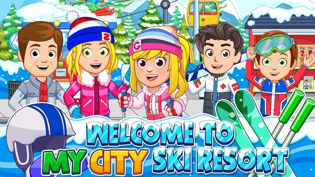 My City : Ski Resort screenshot 1