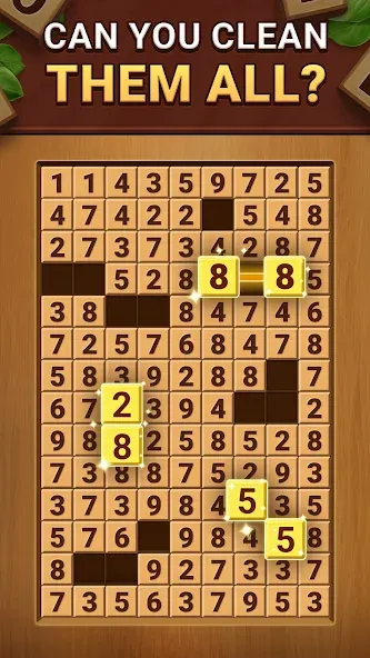 Woodber - Classic Number Game screenshot 1