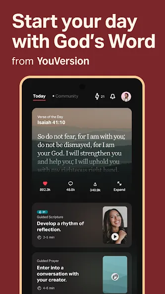 YouVersion Bible App + Audio screenshot 1