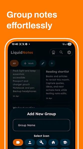 Liquid Notes screenshot 4