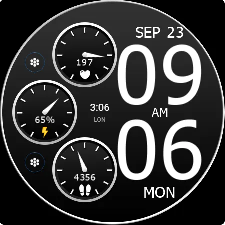Key WF45 Digital Watch Face screenshot 25