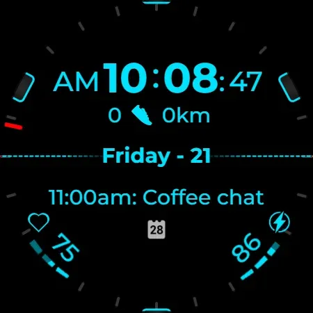 Watch Face CUE167 screenshot 5