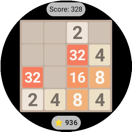 Game 2048 screenshot 1