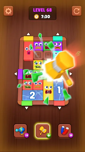 Toon Escape: Block Jam screenshot 8