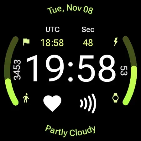 Fit X Watch Face screenshot 9