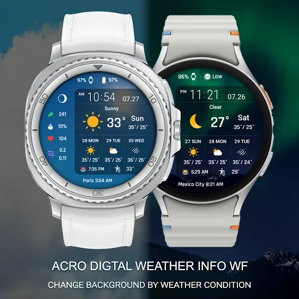 ACRO Digital Weather info WF screenshot 1