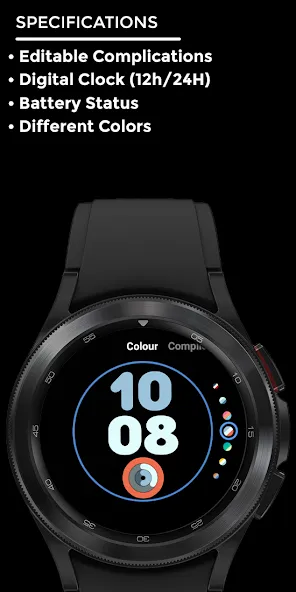 Nighty Digital 17 - watch face screenshot 4