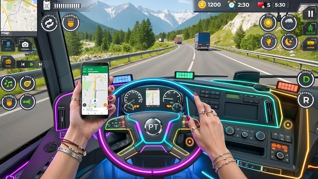 US Truck Driving Simulator 3D screenshot 4