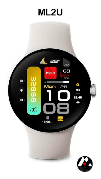ML2U 248 Watch Face screenshot 6