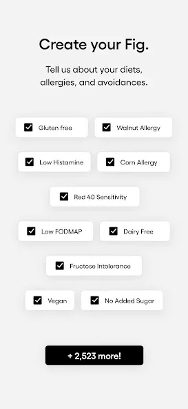 Fig: Food Scanner & Guide screenshot 2