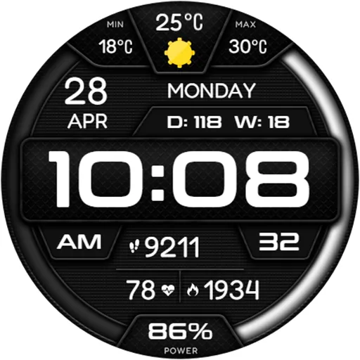 DIGI BRUNATOL Watch face screenshot 15