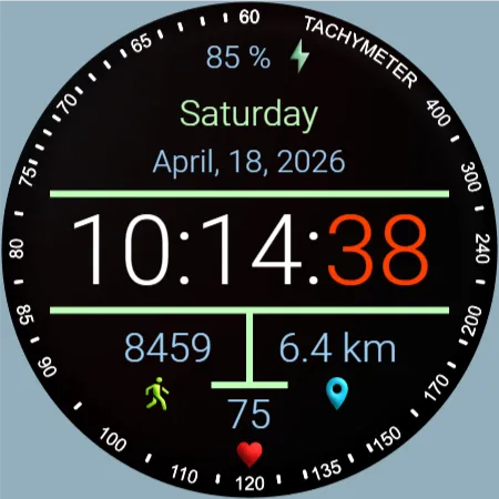 Iris583 Crisp Digital Watch screenshot 28