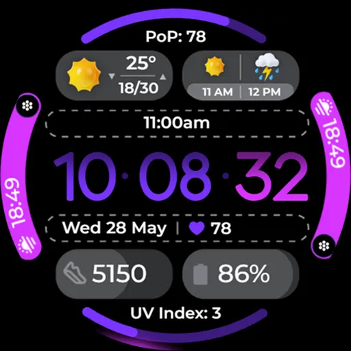 Minimal Weather Watch OMG 379 screenshot 29