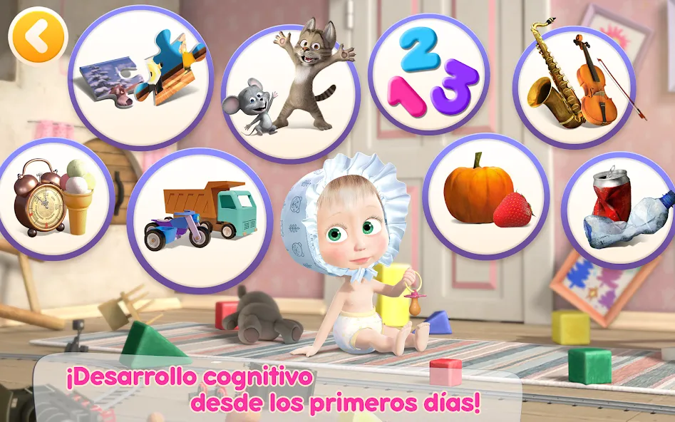 Masha y el Oso: Juego de Bebes screenshot 16
