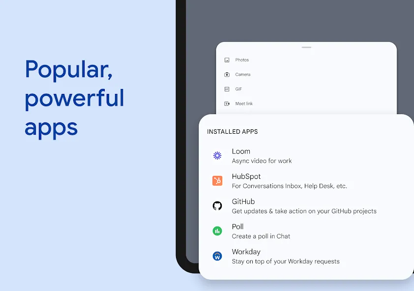 Google Chat screenshot 23