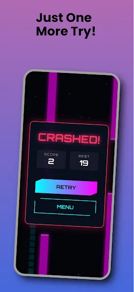 Neon Tap Rush screenshot 4