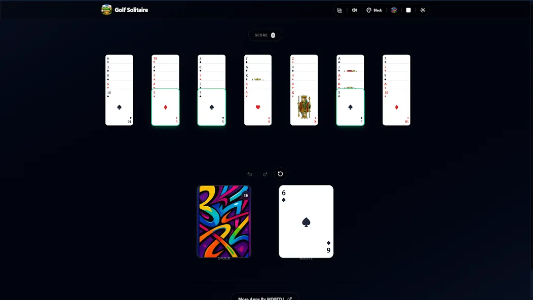 Golf Solitaire Offline Master screenshot 29