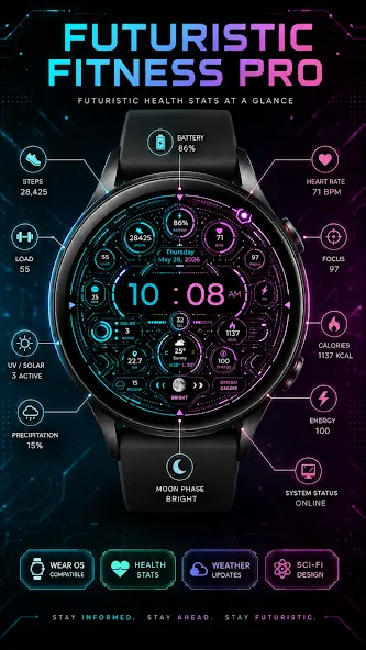 Futuristic Fitness Pro screenshot 1
