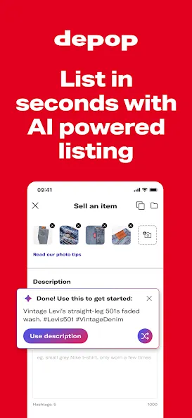 Depop - Buy & Sell Clothes screenshot 2