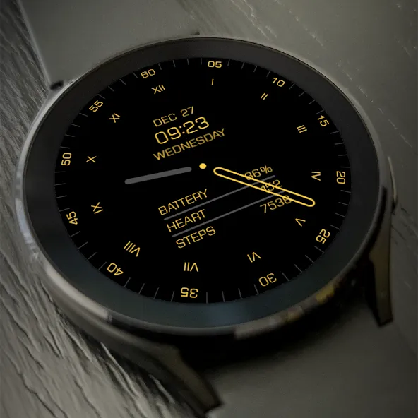 Key105 Analog Watch Face screenshot 2