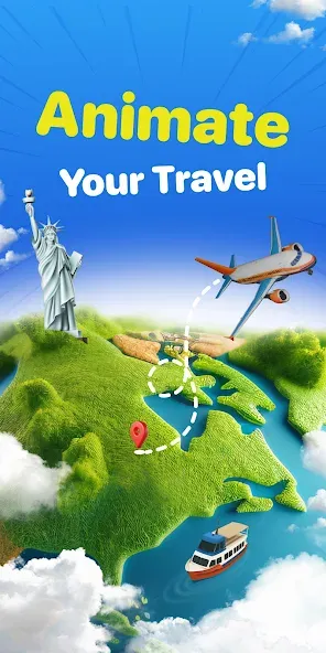 TravelAnimator・Journey Route screenshot 1