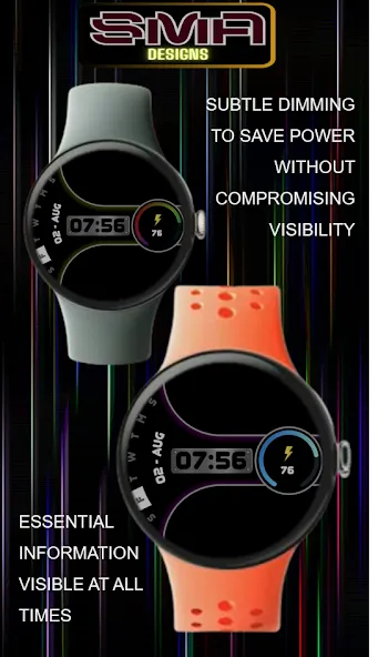 Vital View Watch Face SAM-24 screenshot 6