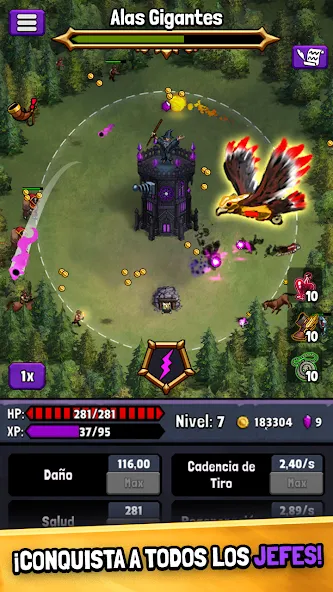 Evil Tower: defensa de torre screenshot 4