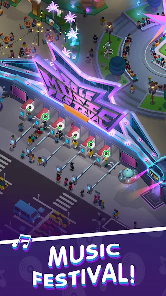 Idle Music Star Tycoon Games screenshot 4