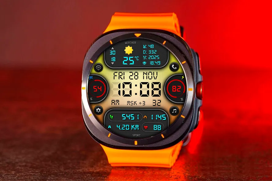 DIGI SIMULOR CTS71 Watch face screenshot 3