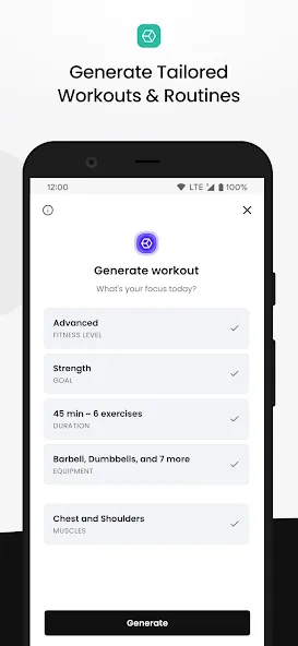 FitHero - Gym Workout Tracker screenshot 3