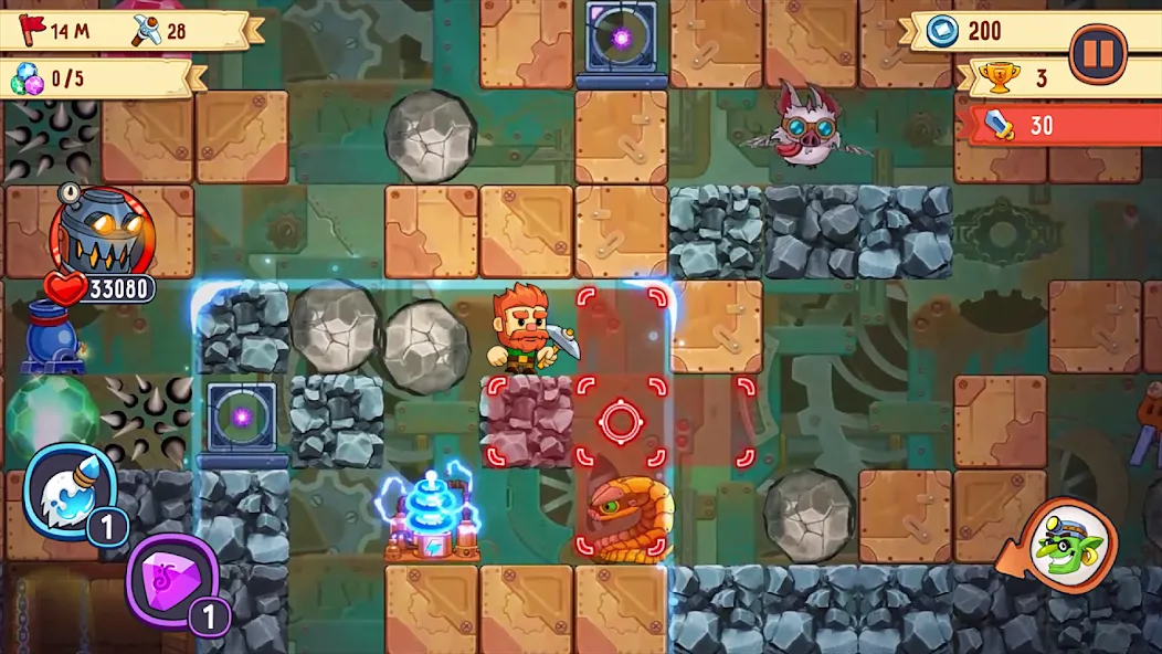 Escavar! Jogo da mina de ouro screenshot 1