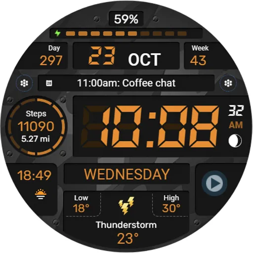 WFP 129 Military watch face screenshot 39
