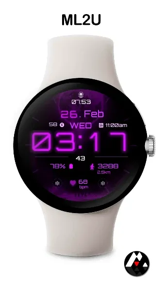 ML2U 199 Watch Face screenshot 4