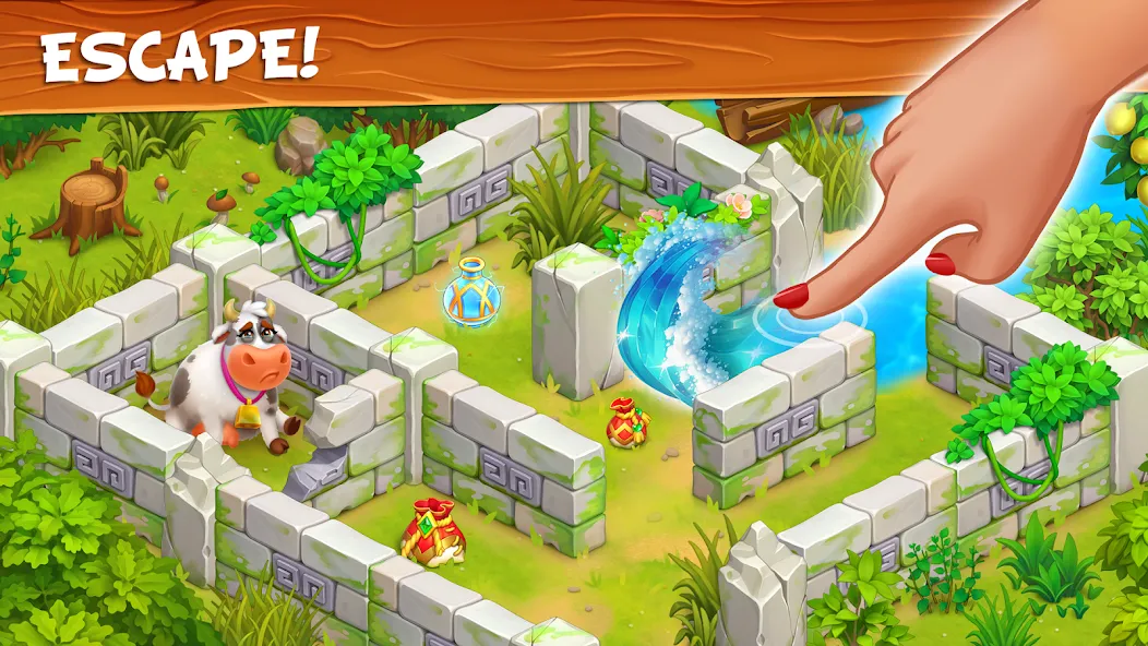 Farm Town: Merge Cozy Village screenshot 2