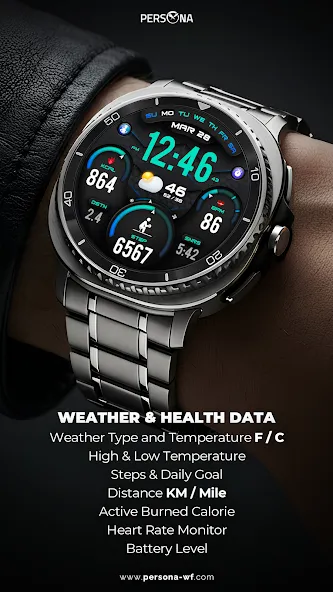 PER34 Sport Watch Face screenshot 3