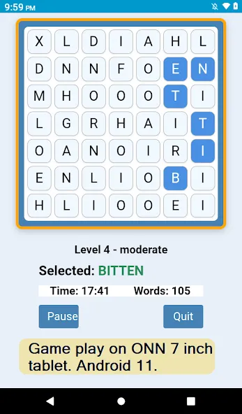 Word Construct Solitaire screenshot 7