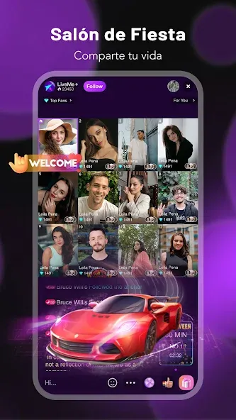 LiveMe+: Comunidad en vivo screenshot 4