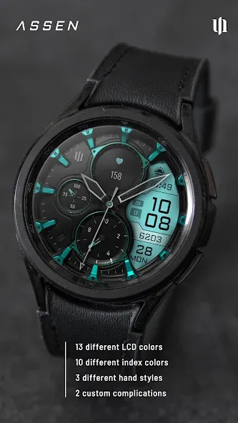S4U Assen - Hybrid watch face screenshot 2