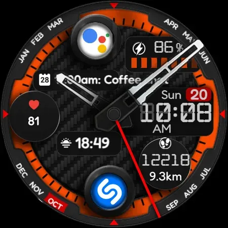 Watch Face CUE130 screenshot 12