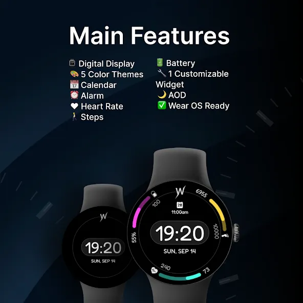 Dash Watch Watch Face screenshot 2